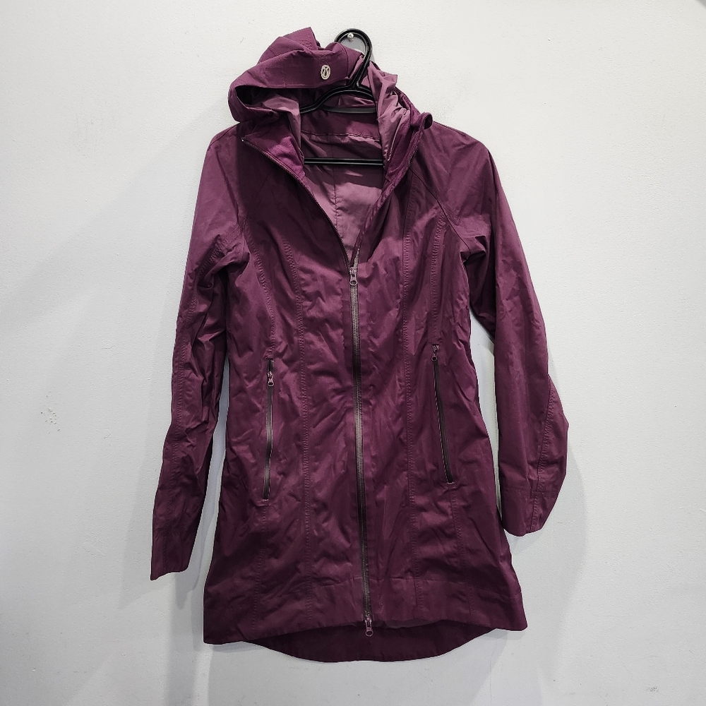 Lululemon Right As Rain Jacket Plum